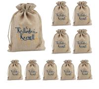 Drawstring Bag Packs, 10 unidades Wrapping, 3,94 x 5,51 in Supplies Produce Bags, Wedding Favor Pouch, Festival Themed Decorating Tools for Candy, Chocolate, Postres, Dry Snacks