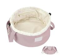 Drawstring Cosmetic Bag, Large-Capacity Makeup Organizer, Portable Travel Pouch, Convenient Beauty Storage for Dating, Business Trips, and Wedding Parties