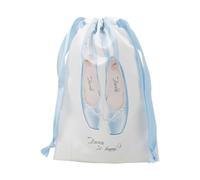Drawstring Dance Shoe Storage Bag - Lightweight Washable Pouch Organizer, Dust Proof Ballet Accessories Holder For Latin Gym Jazz Shoes | Travel Organization Support, Footwear Protection Convenience
