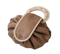 Drawstring Makeup Bag - Flat Lay Makeup Bag with Drawstring Flat Lay Makeups | Cosmetic Bags Hand Bags Travel Accessories | Waterproof PU Portable Cosmetic Storage For Women Girls