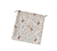 Drawstring Makeup Bag Travel Storage for Cosmetics Headphones Jewelry Lovely Toiletry Bags Makeup Organizers Gifts Travel Toiletry