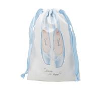 Drawstring Satin Shoe Bag Dance, Lightweight Dust-Proof Pouch for Ballet, Gym, Travel, Soft Organizer Slippers, Flats, and Accessories, Ideal Backstage Use or Daily Storage