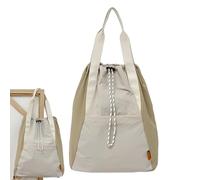 Drawstring Sports Bag, Wet and Dry Separation Pouch, Nylon Drawstring Backpack, Sturdy Container, Swimming Pouch for Men, Women, Athletic Gym Workout & Beach Swim Wear