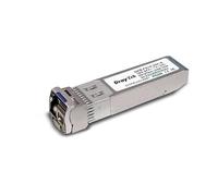 DrayTek SFP+ Módulo óptico BiDi 10G, fibra monomodo, conector LC Simplex, alcance 20 km, tipo B TX1330nm / RX1270nm, compatible con Ethernet 10GBASE