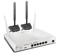 DrayTek Vigor 2865Lac (versión OEM) - Router Ethernet 4G, VDSL/ADSL, puertos LAN de 5+1 GbE con VLAN, VPN de doble banda, malla, módem Dual-SIM 4G+ LTE, SMB