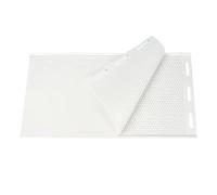 DRBAPQLXD Apicultura Silicona Cera de Abejas Molde Tipo Panal Cera Flexible for máquina Hojas de Base Prensa Cera en Relieve for Abejas Apicultor 2 uds(White)