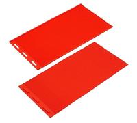 DRBAPQLXD Apicultura Silicona Cera de Abejas Molde Tipo Panal Cera Flexible for máquina Hojas de Base Prensa Cera en Relieve for Abejas Apicultor 2 uds(Random Color)