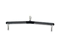 drburpily Accesorios para máquinas de cable Entrenamiento Eficacia general del entrenamiento con varias opciones de ejercicios de pull down Ejercicio en casa Para Sistema de, Negro, 98 centímetros