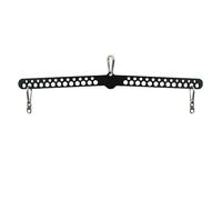 drburpily Accesorios para máquinas de cable Entrenamiento Eficacia general del entrenamiento con varias opciones de ejercicios de pull down Ejercicio en casa Para Sistema de, Negro, 77 centímetros