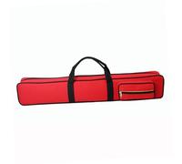 drburpily Bolsa de Almacenamiento para Tacos de Billar, Accesorios para recuperar Tacos, tizas de Billar con Facilidad, Flautas Cortas portátiles, Estuches, Rojo, 75 x 14 x 7 cm