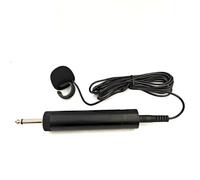 drburpily Cable de 5 Metros de Largo, Apto para micrófonos Punta, amplificadores, micrófonos Condensador para Erhu y Otros Instrumentos, Anillo Trigo