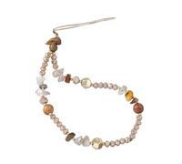 drburpily Cadena de Cuentas dinámicas para teléfono, Correa con dijes creativos, Cadena estética única para teléfono, decoración llamativa, Regalo para Mujeres y niñas,