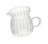 drburpily Cafetera de vidrio vertido a mano, tetera única con rayas japonesas, ideal para el hogar, la oficina o la cafetería, una opción de regalo, Estilo B