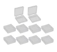 drburpily Caja de almacenamiento de uñas a presión de polipropileno, compacta y ligera, con acceso rápido a tus uñas favoritas, contenedor vacío para