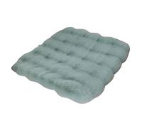 drburpily Cojín de Asiento Esponjoso, suavidad Lujosa para una Nueva Apariencia y sensación, cojín de Felpa Grueso para Asiento de Coche, Felpa, Verde Matcha