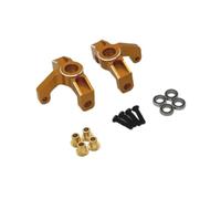 drburpily Copa de dirección para coche RC 1/12 1/14. Fabricada en aluminio. Rodamientos de fácil instalación. Sin pasos complicados. Incluye rodamientos. Fácil instalar. Aluminio resistente. Reemplazo