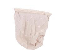 drburpily El forro para cesta de bicicleta proporciona un almacenamiento práctico y acogedor para los artículos de los niños y es la bicicleta de aventura de cualquier niño, Beige, 20x16.5x15.5cm