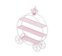 drburpily Elegante soporte para postres de varios niveles, resistente soporte de hierro para exhibir pasteles y galletas en cualquier celebración o reunión.