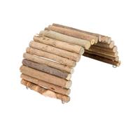 drburpily Escalera de para Madera para hámster, túneles versátiles para Reptiles, Puente para Dragones barbudos y Tortugas. Escalera de para Madera para hámster, Refugio para Tortugas.