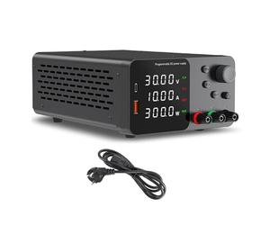 drburpily Fuente de alimentación Ajustable de 120 V y 10 A, Esencial para el Mantenimiento de Equipos y computadoras. Fuente de alimentación CC Estable, TPS1203 (120 V 3 A)