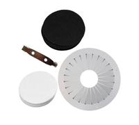 drburpily Herramienta para Hacer rosetas, broches de Cinta, Herramienta fácil de Usar Que Ahorra Tiempo para Aficionados al Bricolaje y Artesanos. Juego de broches de Roseta DIY, 9 centímetros