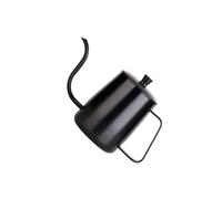 drburpily Hervidor de café compacto de 600 ml para disfrutar del café al aire libre. Hervidor de goteo manual de 600 ml. de para verter sobre la Tetera pequeña con cuello de