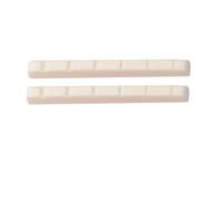 drburpily Hueso de ganado artificial para cejuela de guitarra de 6 cuerdas, accesorio para entusiastas de la guitarra que buscan un sonido más claro y rico. Repuestos ranurados