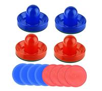 drburpily Juego de paletas y empujadores con Base de Fieltro Que Proporciona un Deslizamiento rápido para una Experiencia Juego Hockey Aire. Equipo Juegos para niños, Adultos y familias. , Estilo E