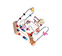 drburpily Juguetes de Laberinto de Cuentas para Madera multifuncionales Que presentan un Atractivo Juguete Rompecabezas Cuentas Que Ofrece Coloridas experiencias montaña Rusa Juguete montaña Rusa