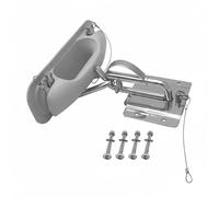 drburpily Kit de aparejo de remolque liberación rápida Snap-Lock, herrajes marinos, acero, Para sistema remolque para barcos y yates, Snap-Lock, Gris, D