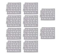 drburpily Libera tu imaginación con este kit de plantillas de letras para scrapbooking infantil. Plantillas para pintar paredes, dibujar y manualidades. Ligeras y lavables. letras para