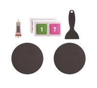 drburpily Mantenimiento sin desgarros, fácil aplicación, Parches de reparación de Trampolines para Reparaciones rápidas, Kit reparación Trampolines fácil Instalar, Cinta Repuesto fijación