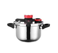 drburpily Olla a presión resistente al desgaste, antirayaduras, con autobloqueo de seguridad, capacidad de 1,8/2,4 L, 2.4 litros