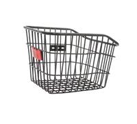 drburpily Organizador de cestas para bicicleta con panel reflectante que garantiza viajes seguros y un almacenamiento práctico. Haz que cada viaje en bicicleta sea agradable con