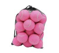 drburpily Pelotas de práctica para niños y Adultos. Pelotas Deportivas. Actividades al Aire Libre y Divertidas sesiones de práctica. de Entrenamiento de Tenis aptas Tanto para, Rosa