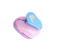 drburpily Perforadora de papel fácil y precisa para proyectos de bricolaje, tarjetas, álbumes recortes, papel fotográfico, tarjetas felicitación y regalos, Corazón, 2.3 cm