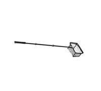 drburpily Sacadera telescópica de Acero Inoxidable para Pesca. Práctico Accesorio para capturar Peces fácilmente. Herramienta indispensable para Todas Las Necesidades acuáticas, Negro, l