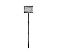 drburpily Sacadera telescópica de Acero Inoxidable para Pesca. Práctico Accesorio para capturar Peces fácilmente. Herramienta indispensable para Todas Las Necesidades acuáticas, Negro, S