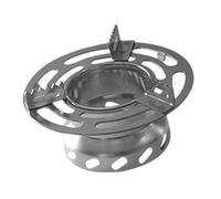 drburpily Soporte compacto y ultraligero para cocinar, hacer picnics y senderismo. Ideal para barbacoas, picnics, camping y senderismo. Soporte metálico estable para horno de