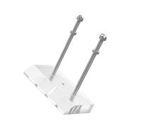 drburpily Soporte de Pared para patinetas, Expositor Horizontal Premium, Funcional, Elegante, para almacenar patinetas y longboards.
