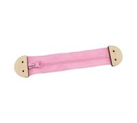 drburpily Tablero de Actividades para niños con Cremallera, Juguete sensorial Que fomenta la exploración, fomenta Las Habilidades lingüísticas y la Inteligencia Emocional, , Rosa , 19cm