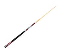 drburpily Taco de Billar equilibrado de 57 Pulgadas y Secciones. Ideal para dominar el Billar. Color Uniforme y Delicado. El Taco de para Madera es Apto para Todo Tipo de, Rojo, 145 centímetros