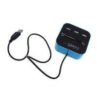 drburpily Transferencia de Datos fluida con concentrador USB de 0 Puertos. Concentrador USB Alto Rendimiento y Rendimiento. Compatible con 2.0. Alimentación 2..