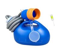 drburpily Urinario masculino Botella de orina Ligera junto a la cama Viaje de campamento Soluciones para urinarios y diversas emergencias y ocasiones , 3000 ml Azul , Diámetro 5.5 cm