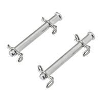 DRC - ZETA Pasador de Freno de Acero Inoxidable Frontal, Trasero