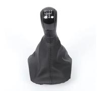 DRCIOQAZR Compatible con Skoda para Octavia 2 A5 2004 2005 2006 2007 2008 2009 2010 2011 2012 Pomo Cambio Marchas 5 Velocidades Pomo Cambio Automático, Manija Palanca Cambios Palanca Cambios
