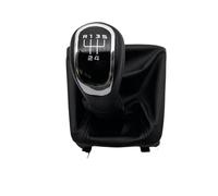 DRCIOQAZR Compatible Con Skoda Para Superb 3T MKII 2008 2009 2010 2011 2012, Pomo Cambio Marchas 5 6 Velocidades Palanca Cambios Automática Palanca Cambios Para Coche palanca cambios(5-speed)
