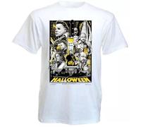 drdSED66DD Halloween v72 T-Shirt Movie Poster John Carpenter White 3XL