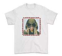 drdSED66DD Nia Archives T-Shirt Silence Is Loud Sunrise Jungle Neo-Soul Drum & Bass T-Shirt White L