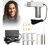 Dreadlocks Machine, Machine For Dreadlocks Reemplazar La Marca Manual, Máquina De Rastas Instantánea Adecuada Para Cabello Humano Largo Y Actualización Sintética Nueva, Más Segura Y Más Fácil